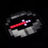 MC Pixel Compass Rechargeable Electronic Compass with Oscillating Pointer Backpack Charms Desktop Decorations Children'S Gifts